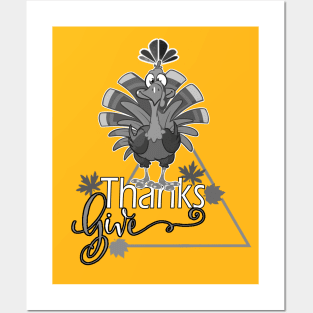 Happy thanksgiving Posters and Art